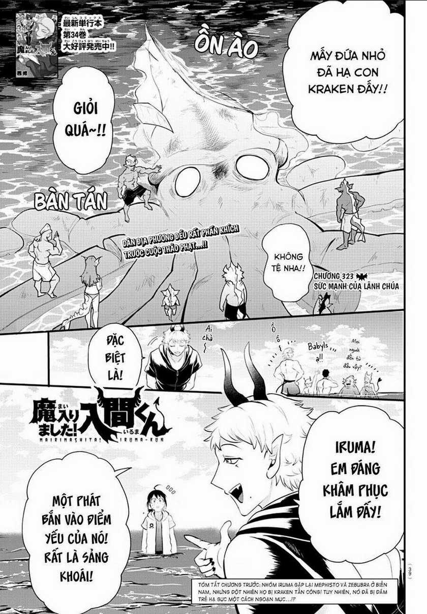 Mairimashita! Iruma-Kun Chapter 323 trang 1