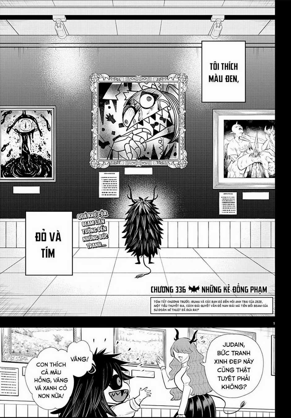 Mairimashita! Iruma-Kun Chapter 336 trang 1