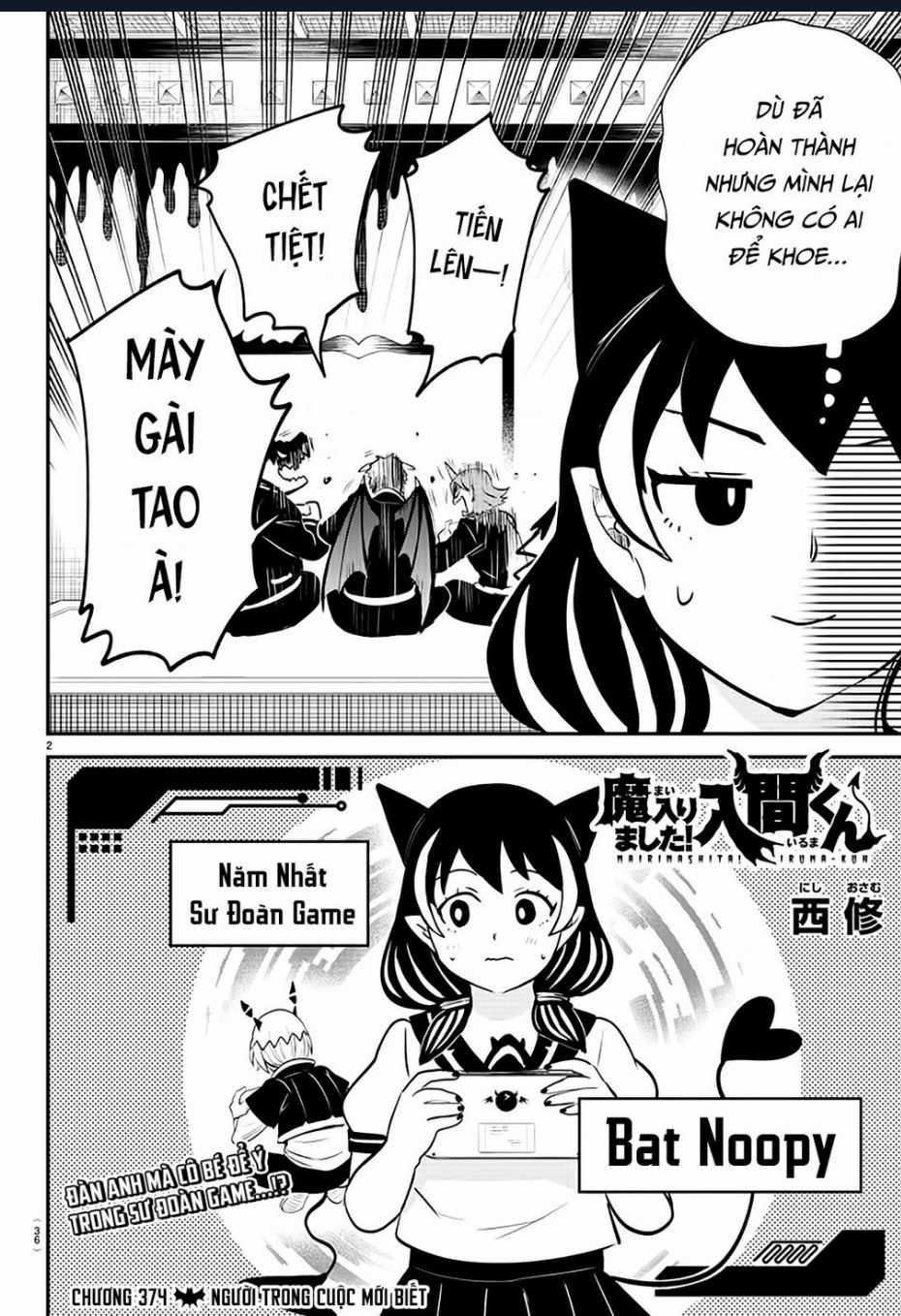 Mairimashita! Iruma-Kun Chapter 374 trang 2