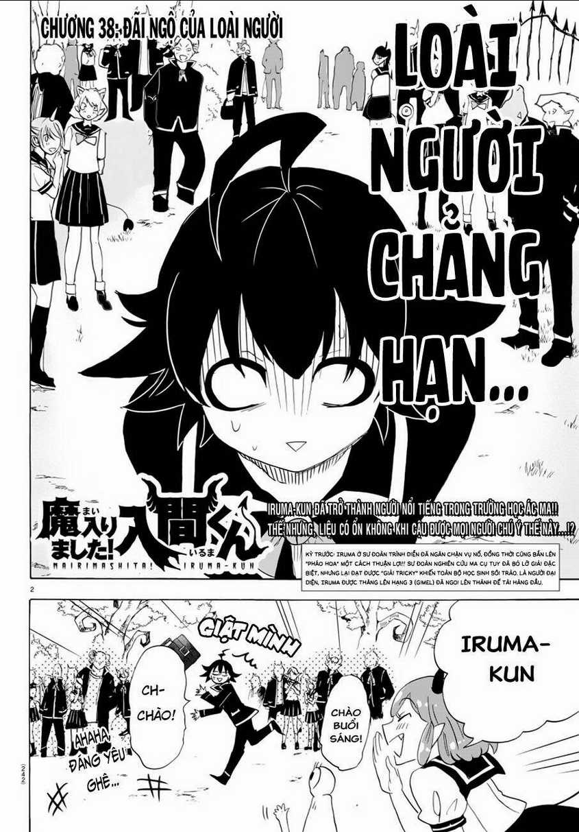 Mairimashita! Iruma-Kun Chapter 38 trang 3