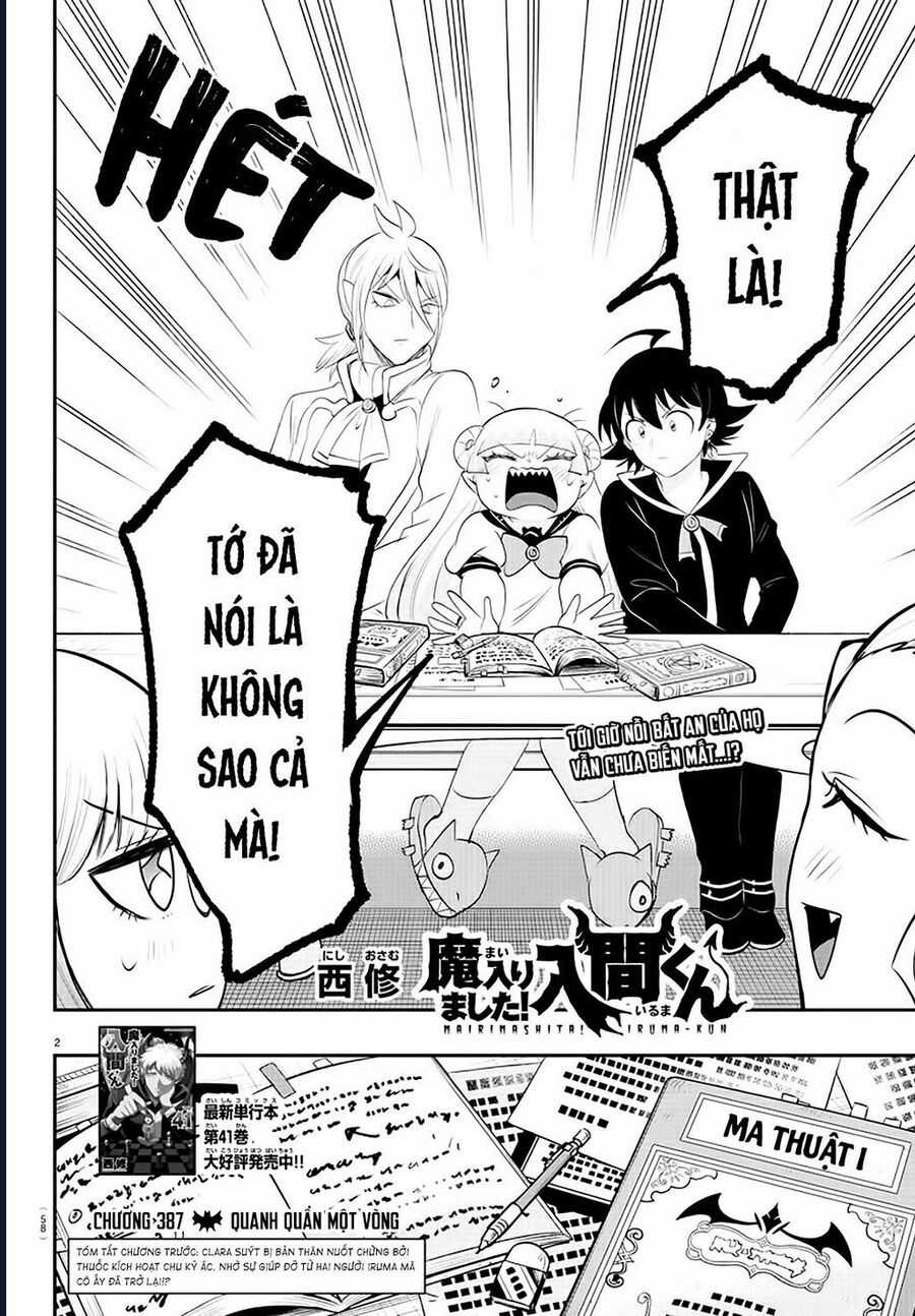 Mairimashita! Iruma-Kun Chapter 387 trang 2