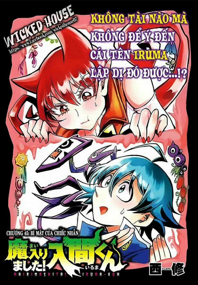 Mairimashita! Iruma-Kun Chapter 45 trang 2