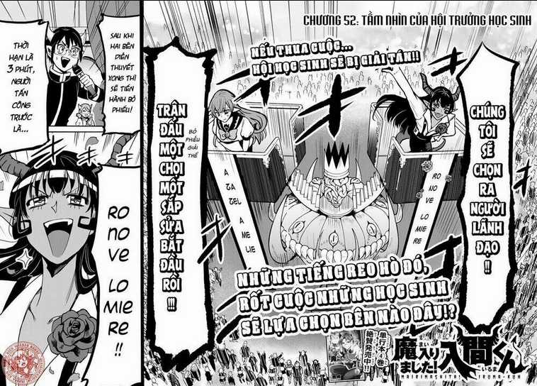 Mairimashita! Iruma-Kun Chapter 52 trang 3