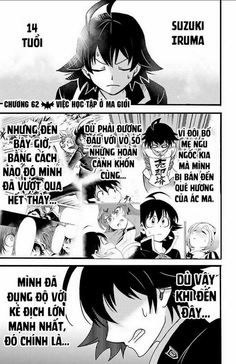 Mairimashita! Iruma-Kun Chapter 62 trang 3