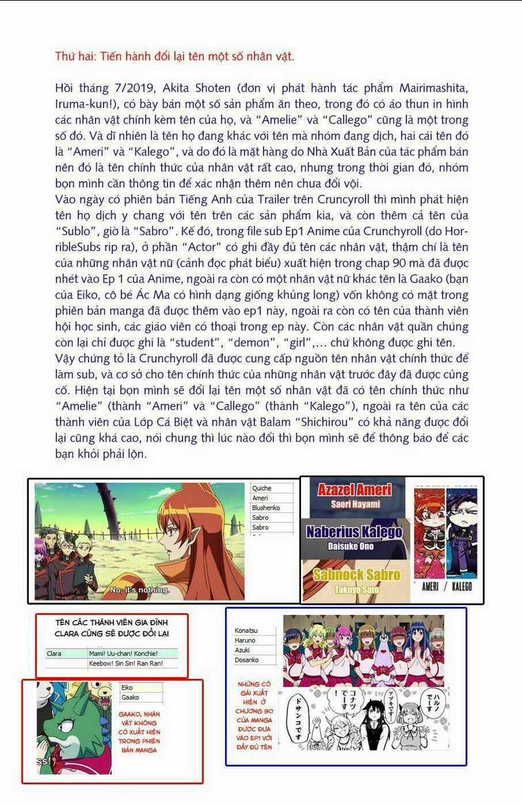 Mairimashita! Iruma-Kun Chapter 68 trang 3