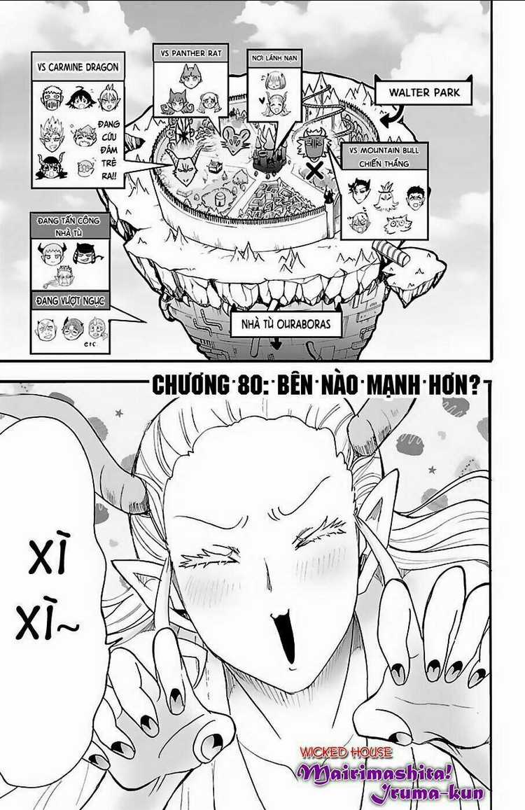 Mairimashita! Iruma-Kun Chapter 80 trang 2