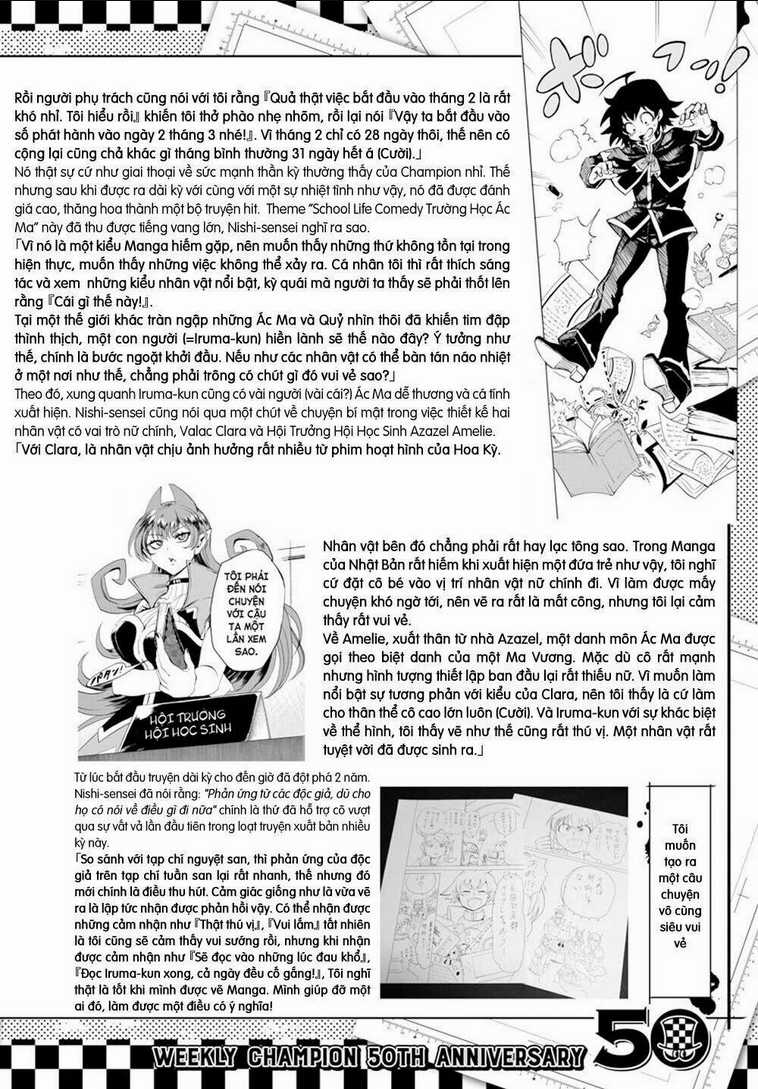 Mairimashita! Iruma-Kun Chapter 99.5 trang 5