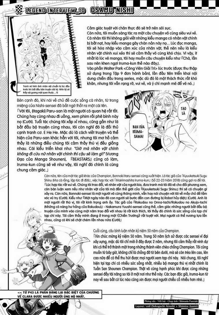 Mairimashita! Iruma-Kun Chapter 99.5 trang 6