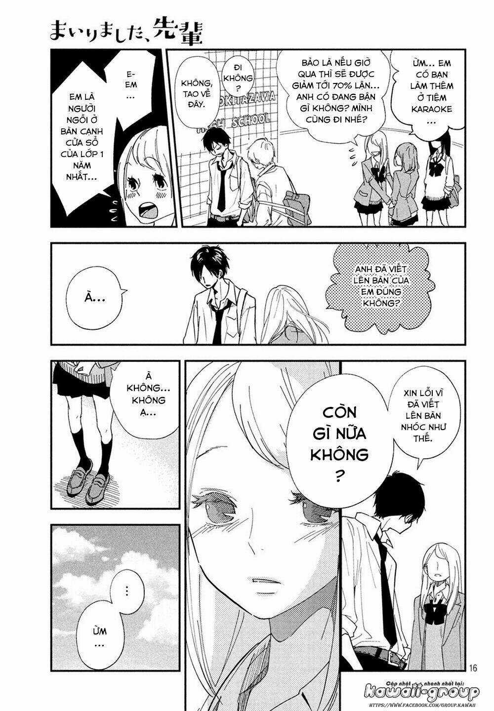 Mairimashita, Senpai! Chapter 1 trang 18