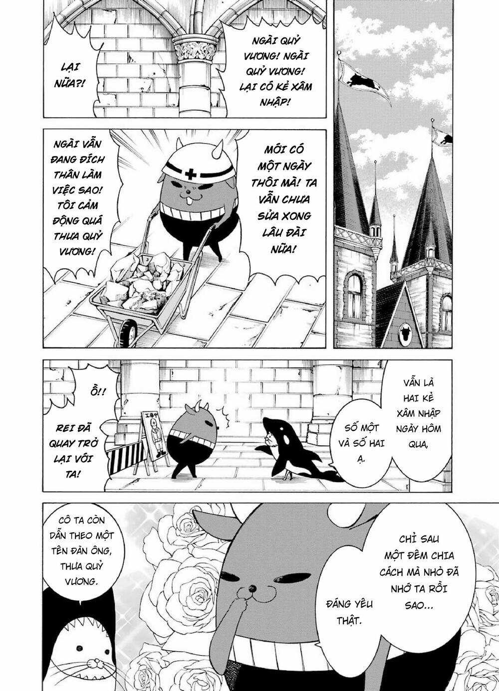 Majo No Geboku To Maou No Tsuno Chapter 3 trang 11