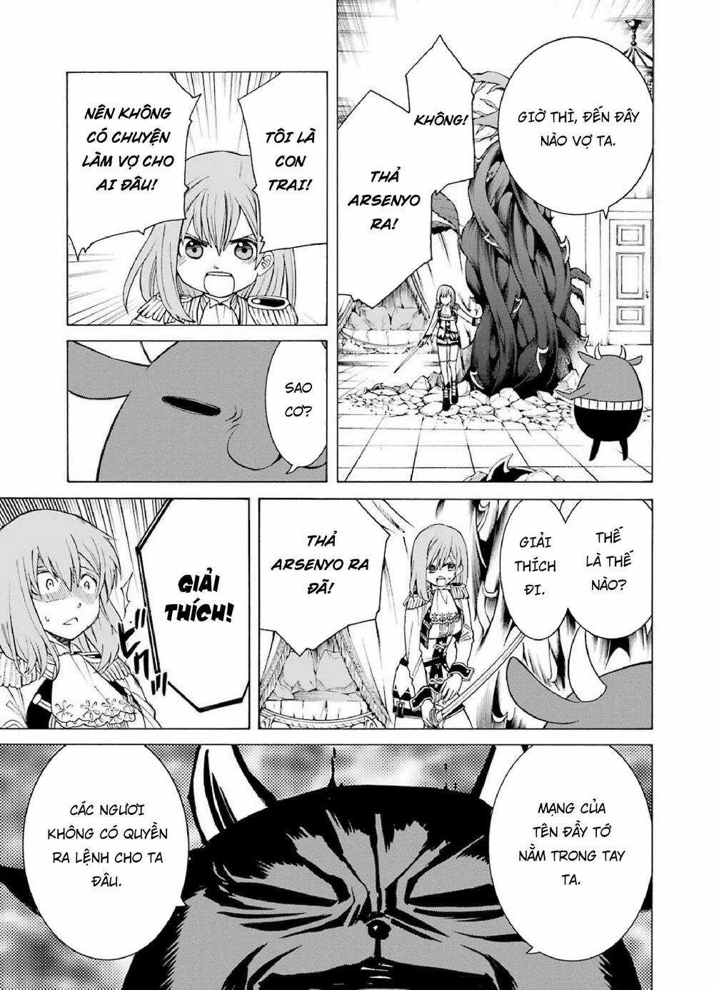 Majo No Geboku To Maou No Tsuno Chapter 3 trang 16