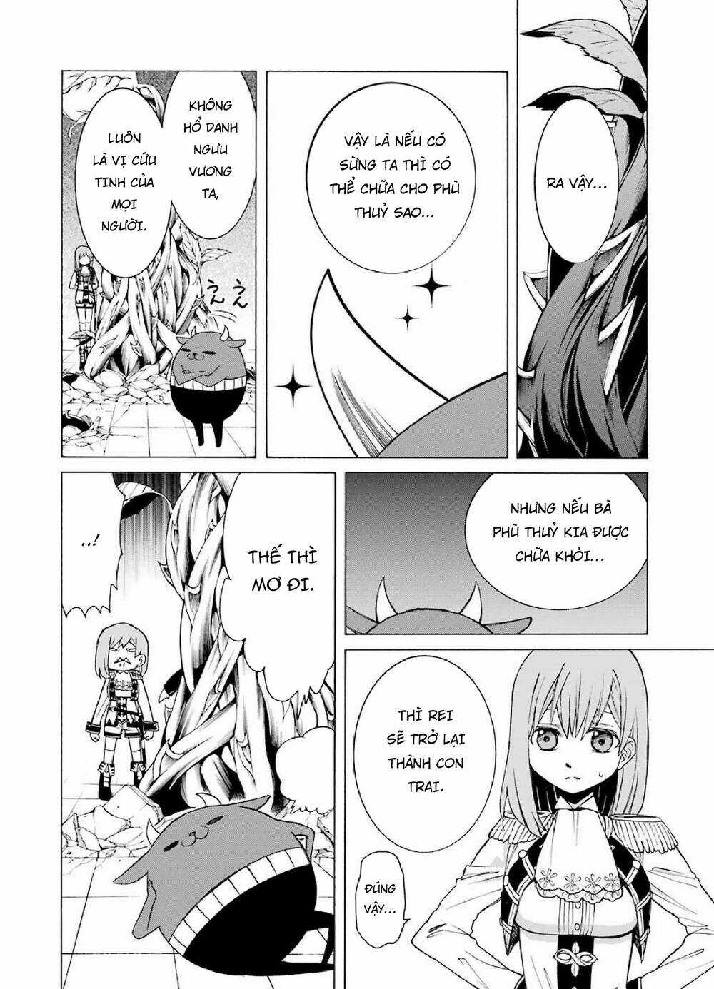Majo No Geboku To Maou No Tsuno Chapter 3 trang 17
