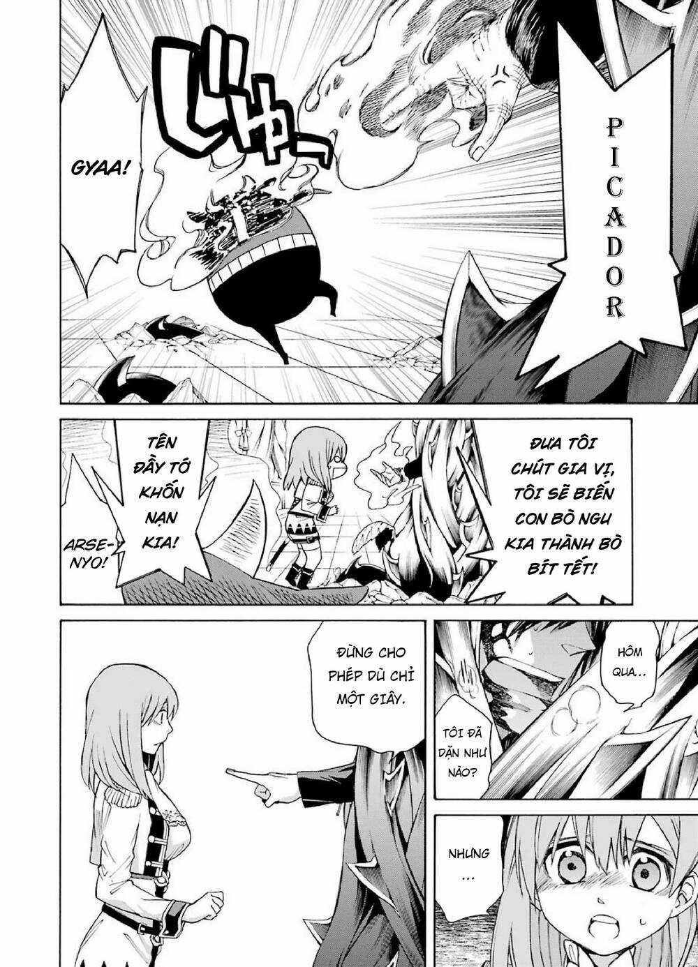 Majo No Geboku To Maou No Tsuno Chapter 3 trang 21