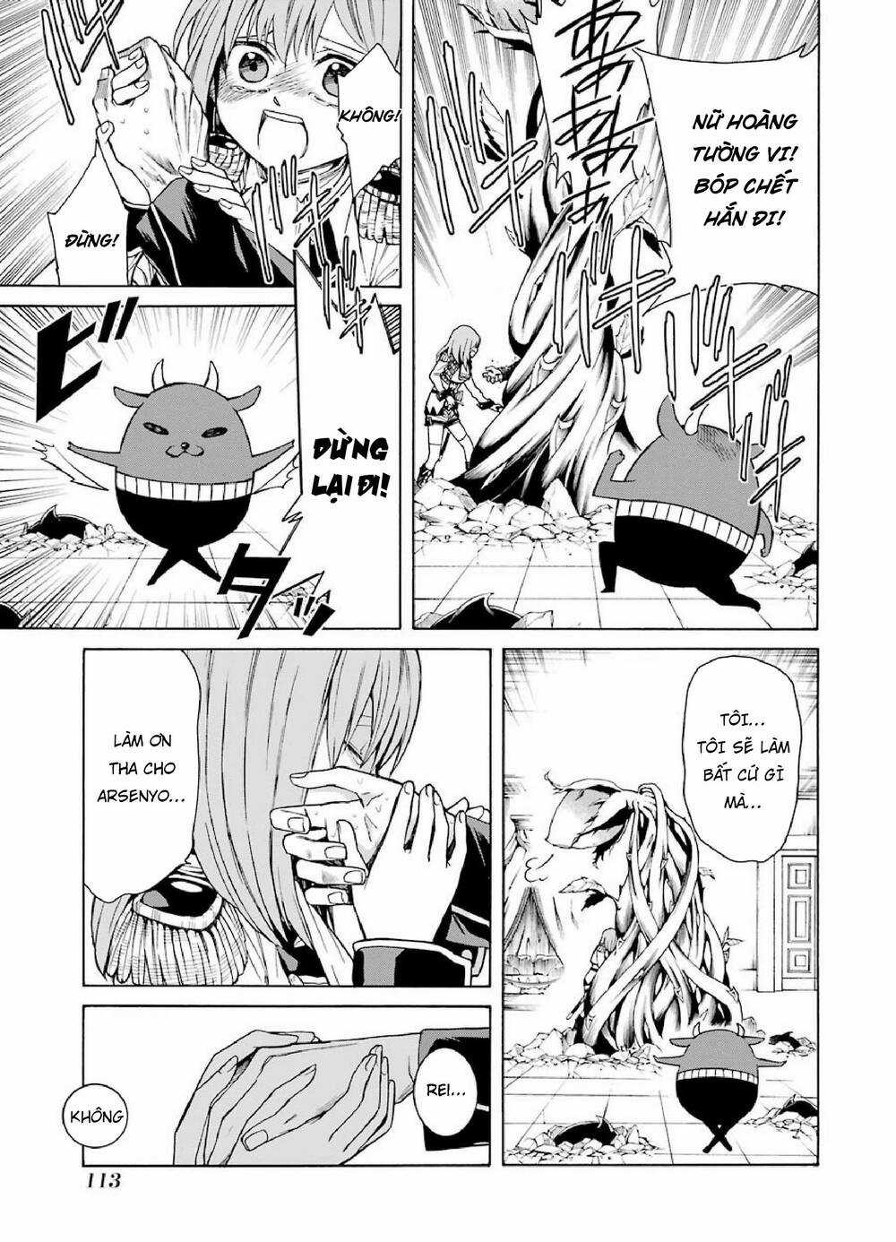 Majo No Geboku To Maou No Tsuno Chapter 3 trang 22