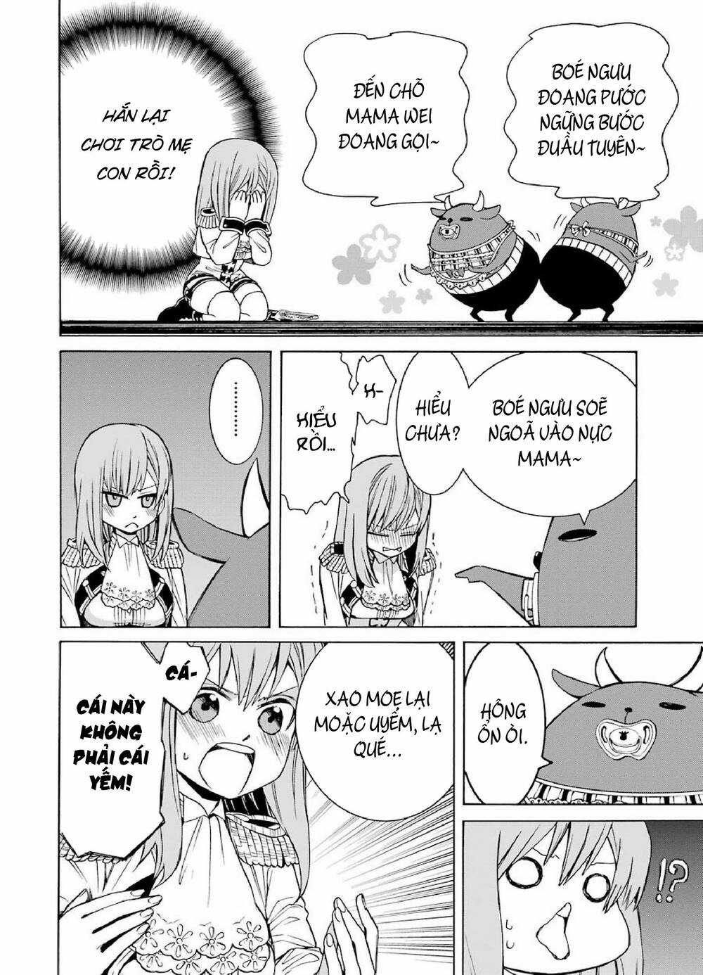 Majo No Geboku To Maou No Tsuno Chapter 3 trang 25