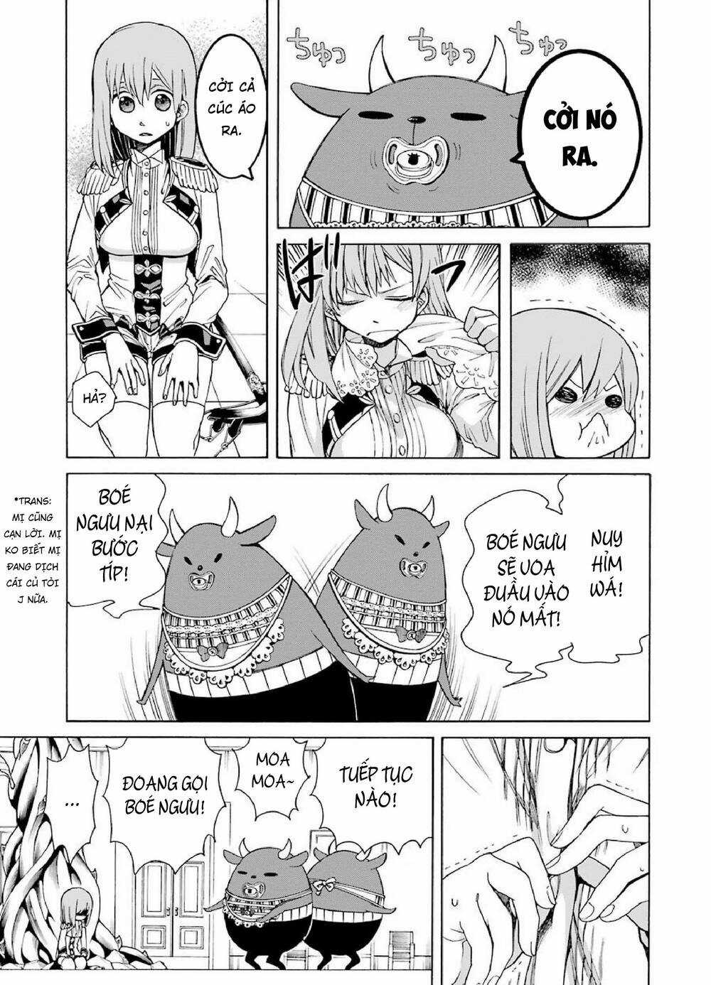 Majo No Geboku To Maou No Tsuno Chapter 3 trang 26