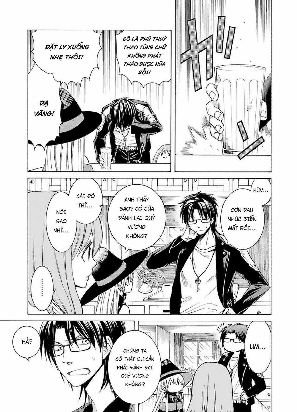 Majo No Geboku To Maou No Tsuno Chapter 3 trang 8