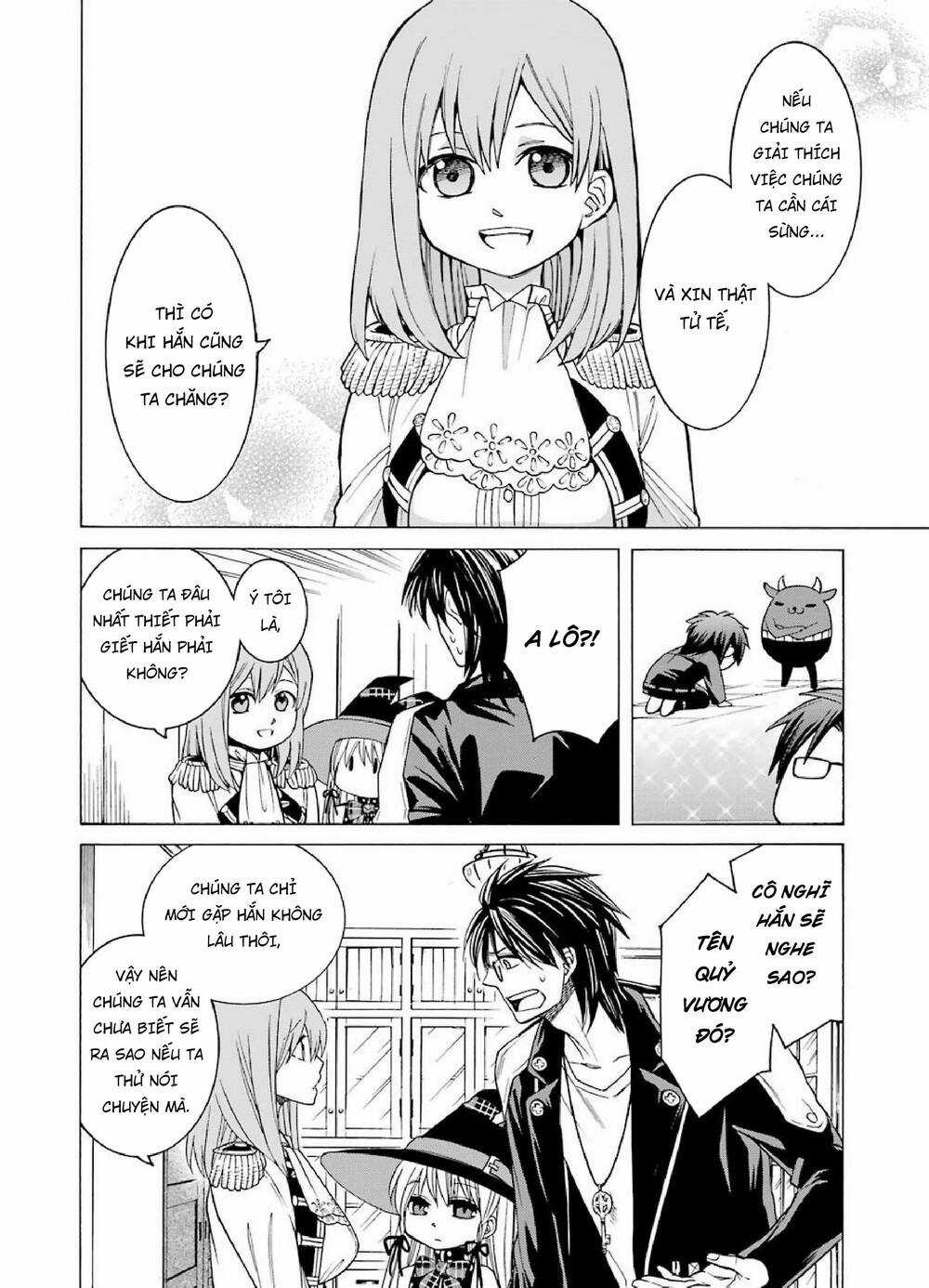 Majo No Geboku To Maou No Tsuno Chapter 3 trang 9