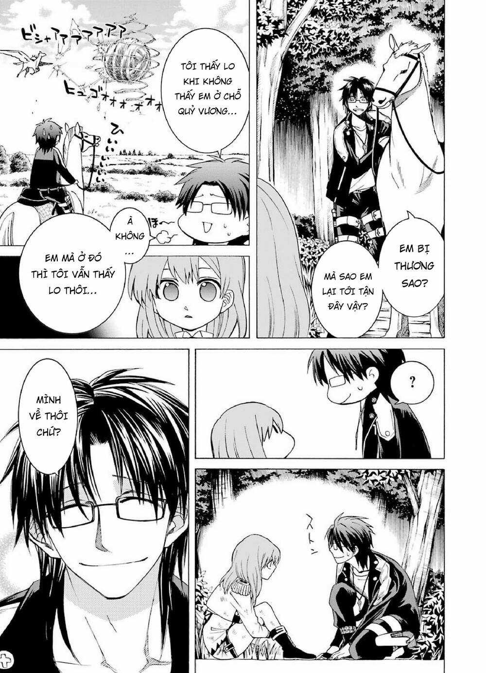 Majo No Geboku To Maou No Tsuno Chapter 5 trang 32
