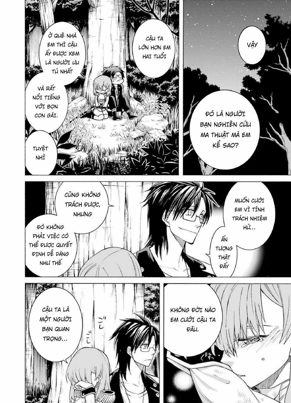 Majo No Geboku To Maou No Tsuno Chapter 5 trang 35