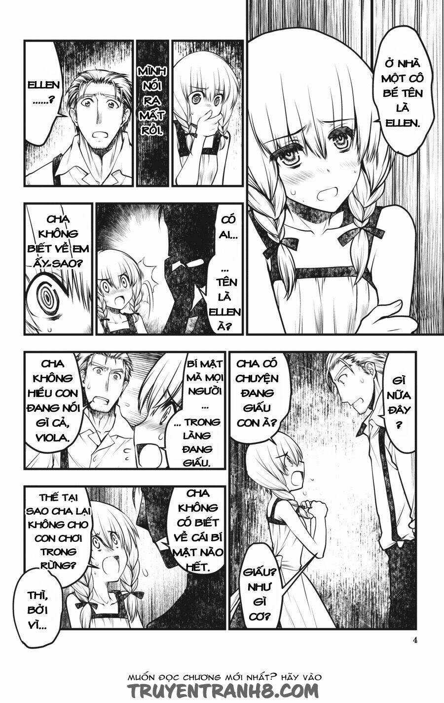 Majo No Ie: Ellen No Nikki Chapter 8 trang 4