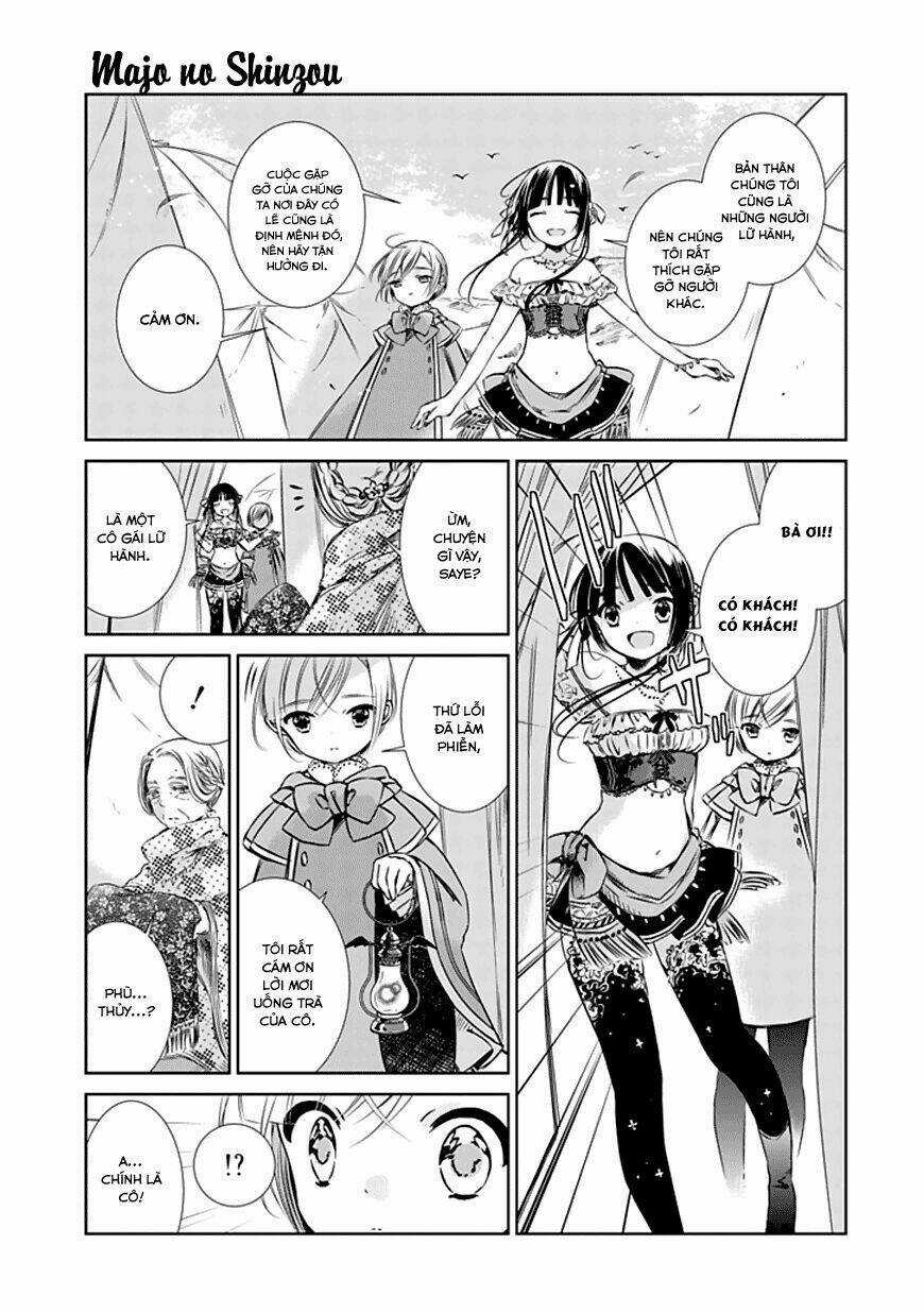 Majo no shinzou Chapter 3 trang 4