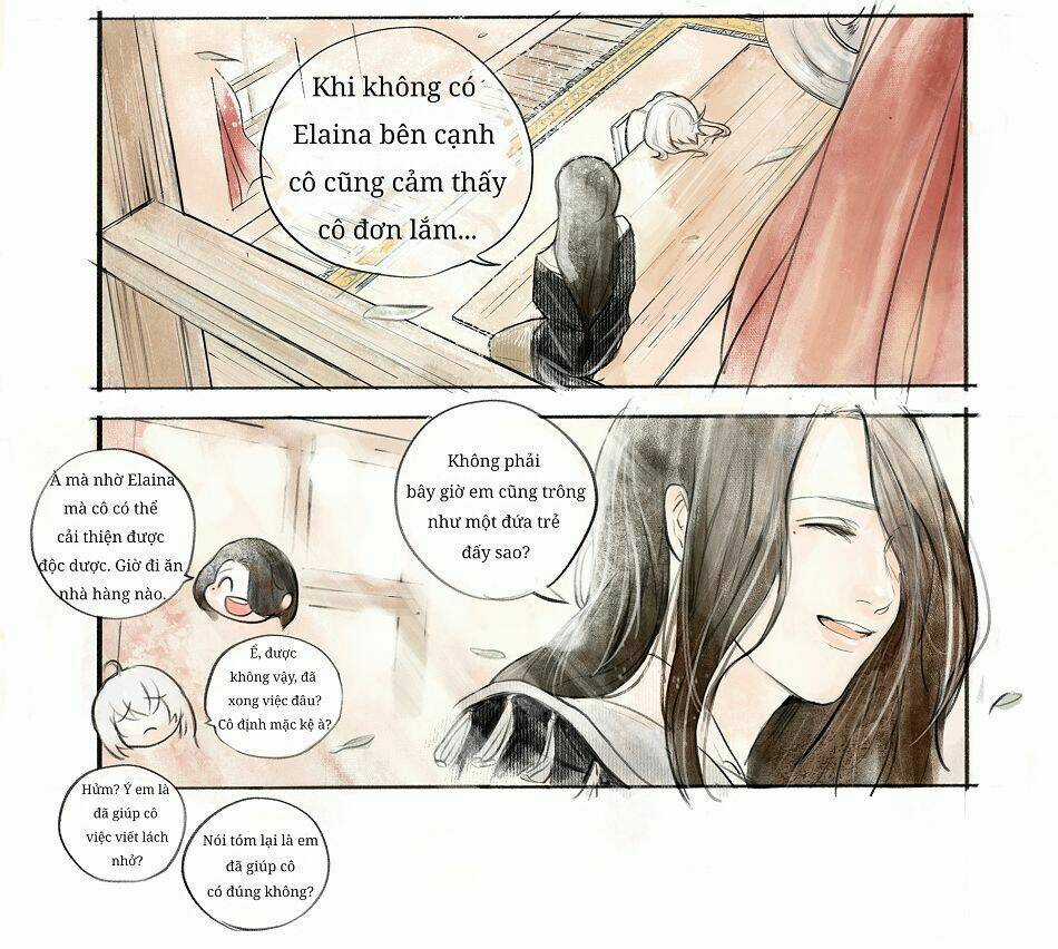 Majo No Tabitabi Chapter 13.2 trang 12