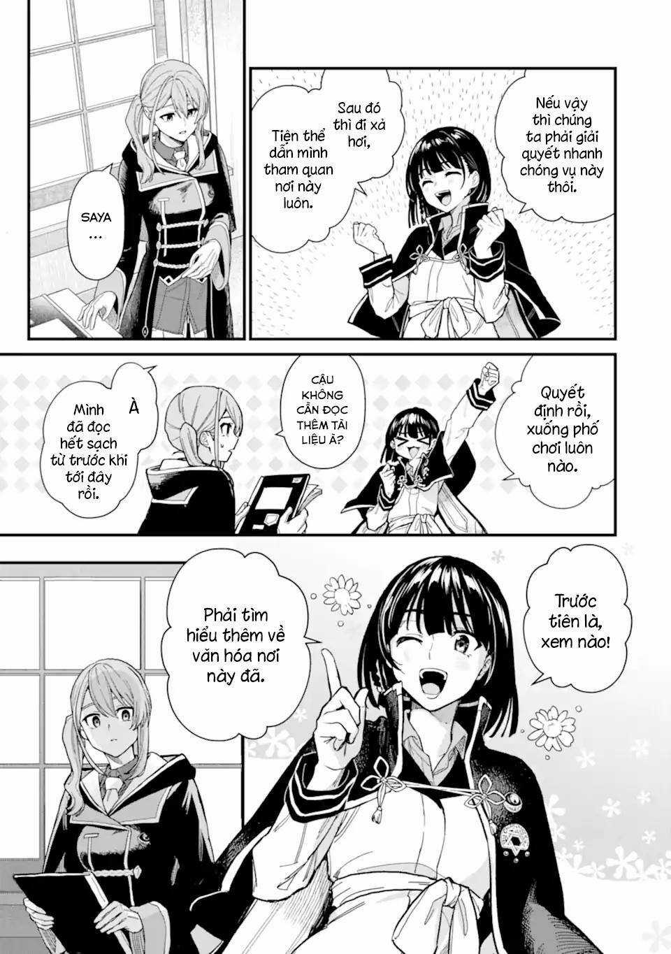 Majo No Tabitabi Chapter 22 trang 11