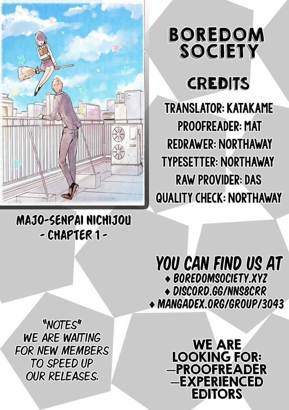 Majo-Senpai Nichijou Chapter 1 trang 5