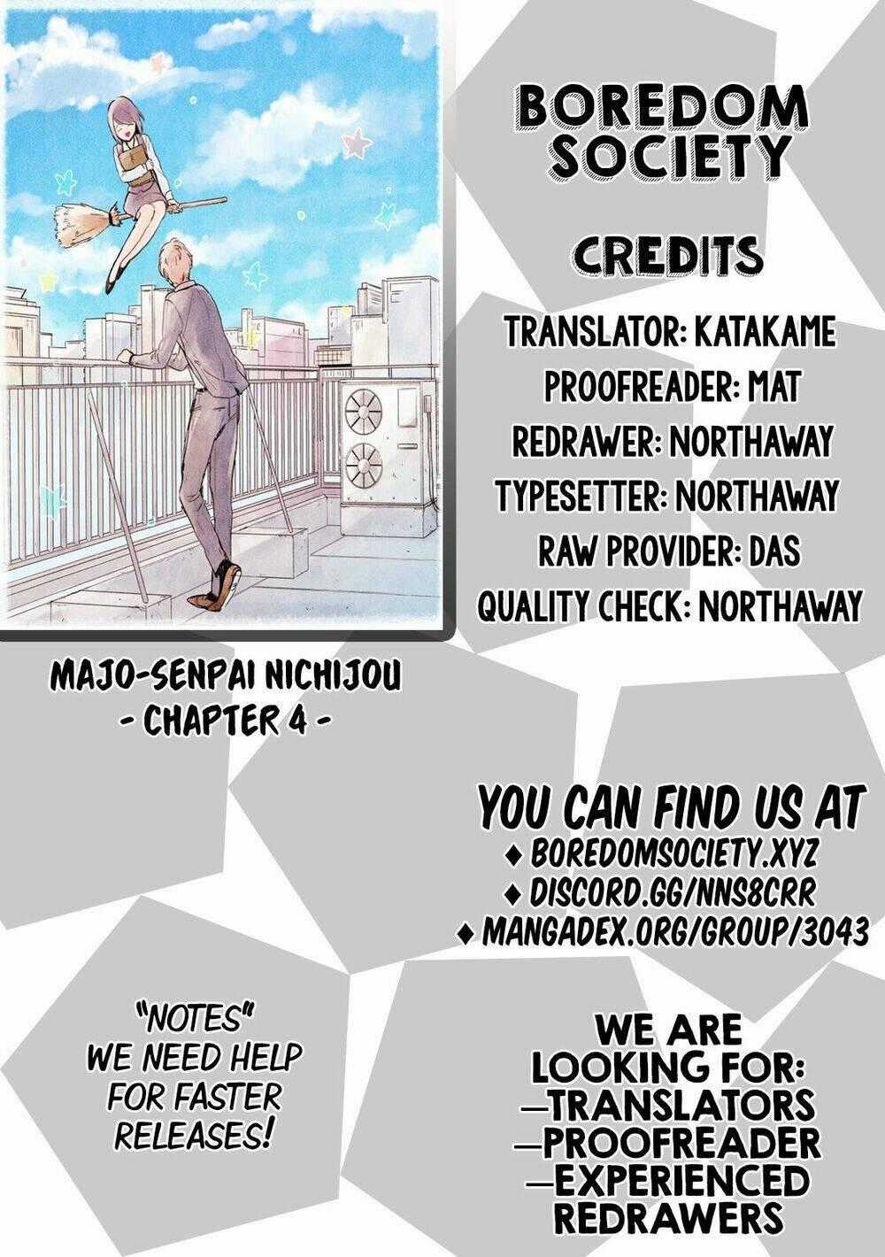 Majo-Senpai Nichijou Chapter 4 trang 6