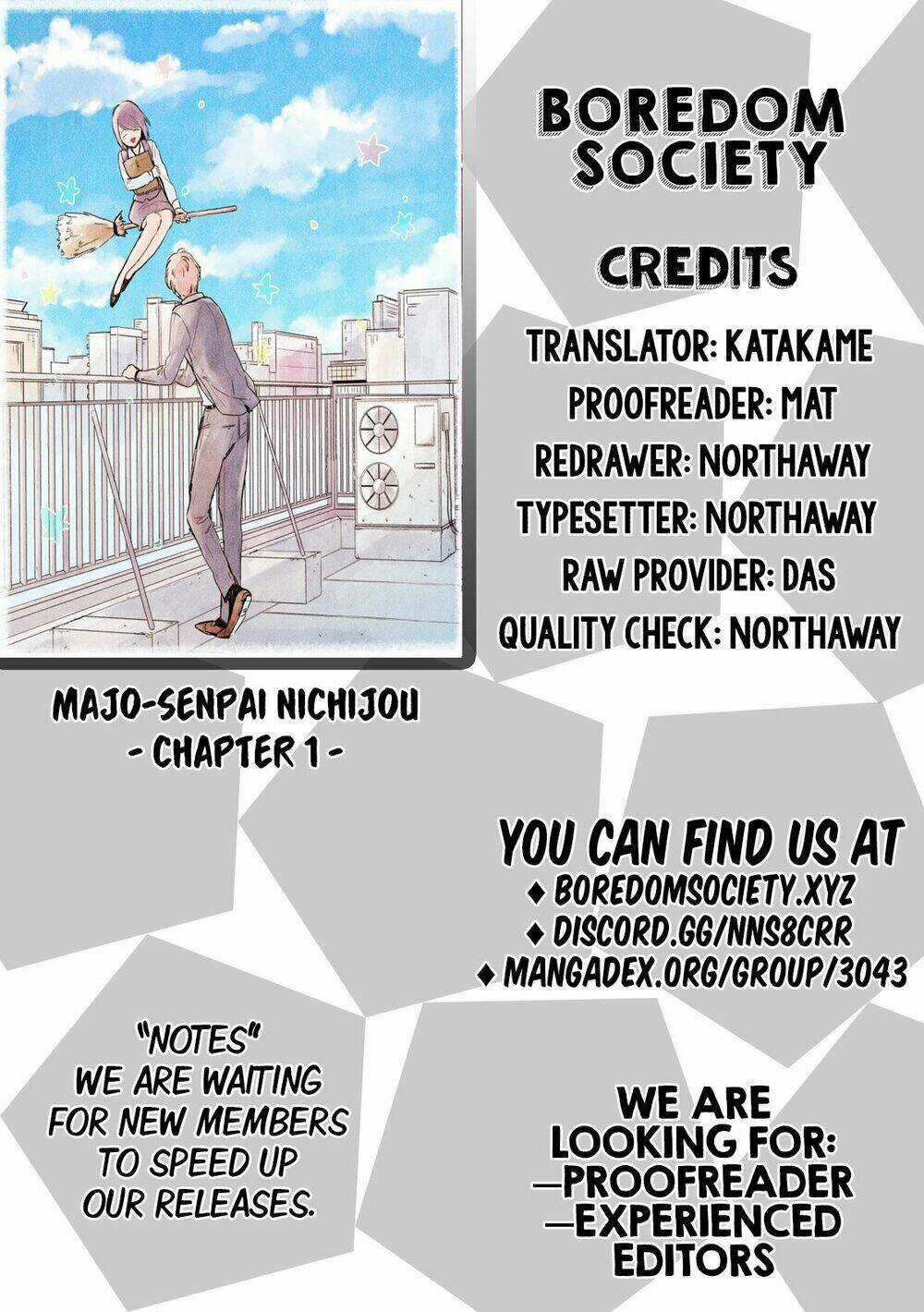 Majo-Senpai Nippou Chapter 1 trang 5