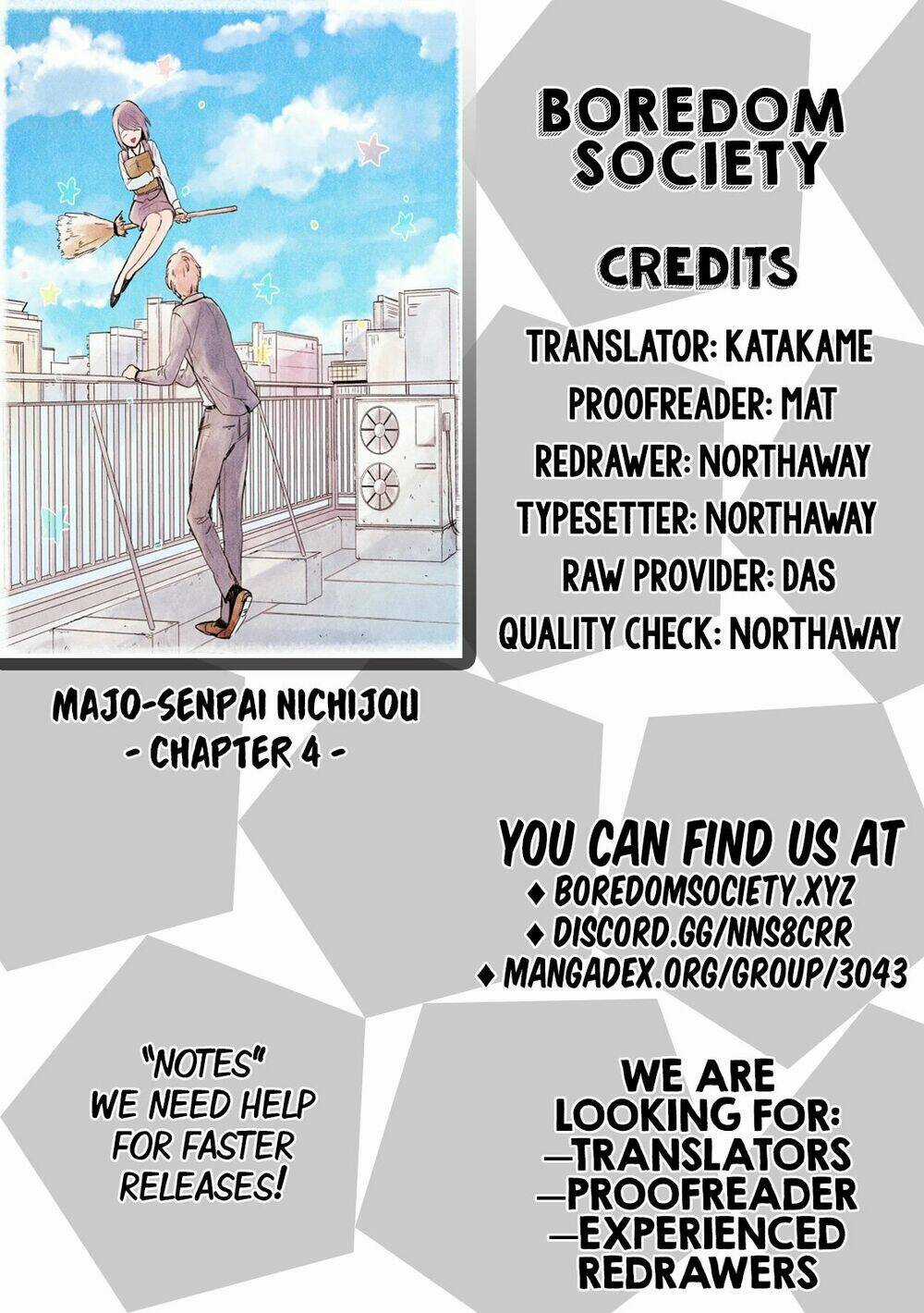 Majo-Senpai Nippou Chapter 4 trang 6