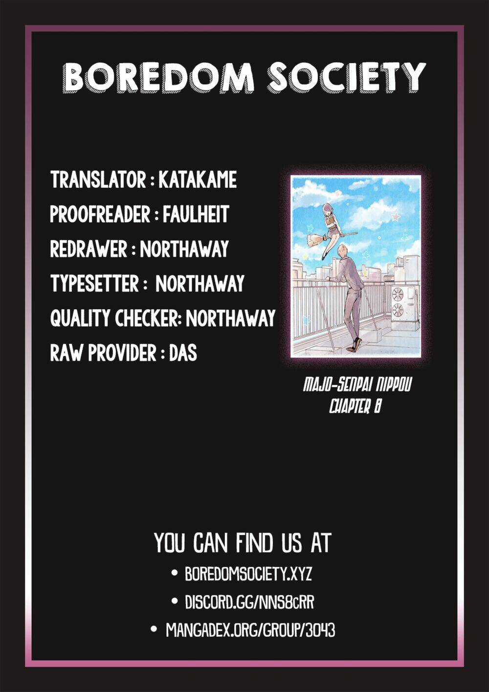 Majo-Senpai Nippou Chapter 8 trang 5