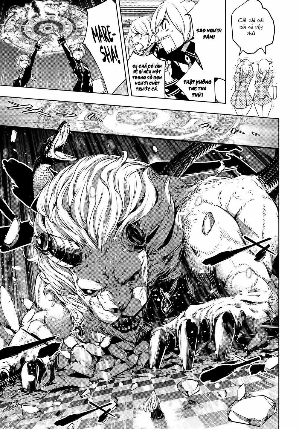 Majo Taisen - The War Of Greedy Witches Chương 1.2 trang 11