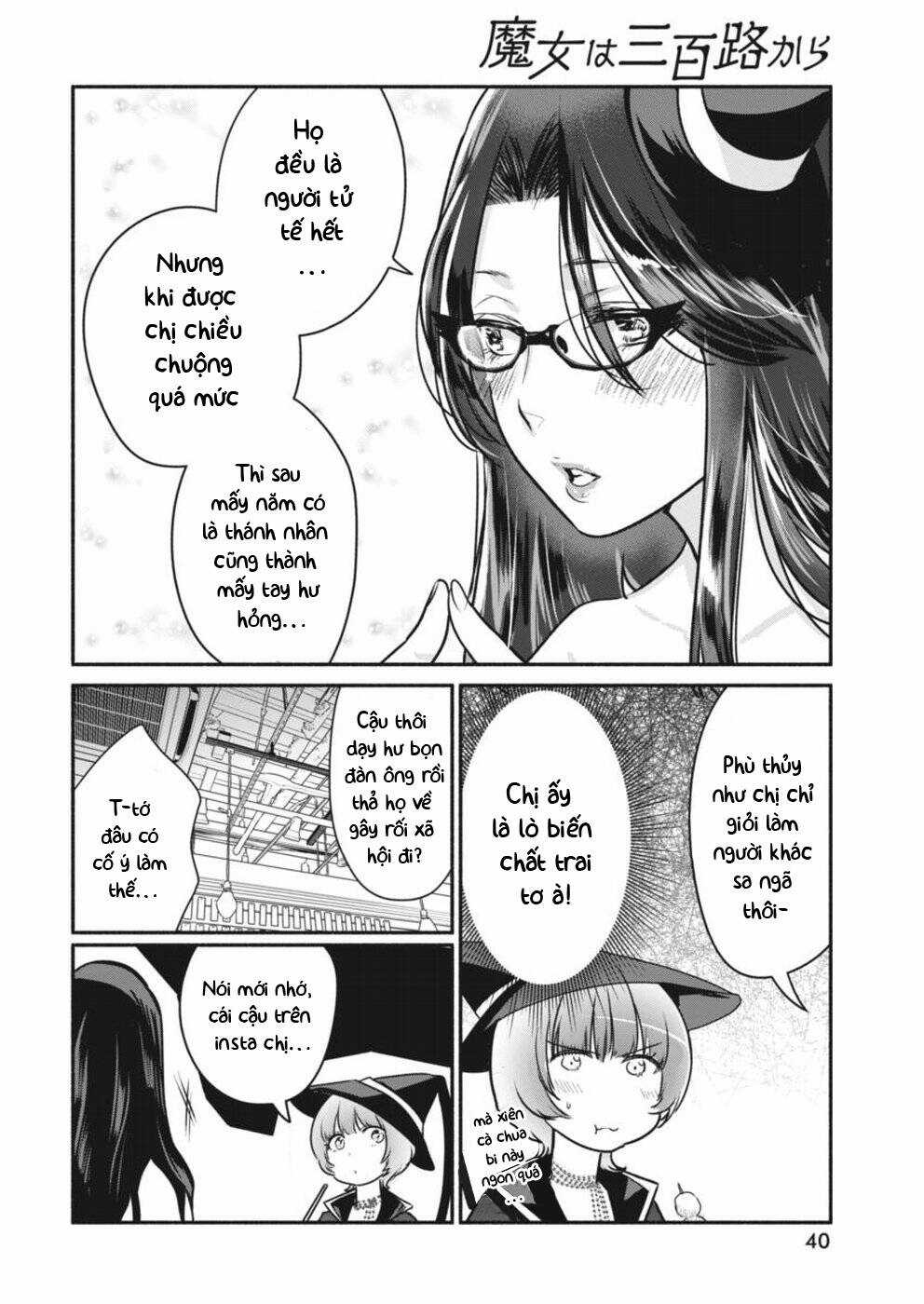 Majo Wa Mioji Kara Chapter 4 trang 11