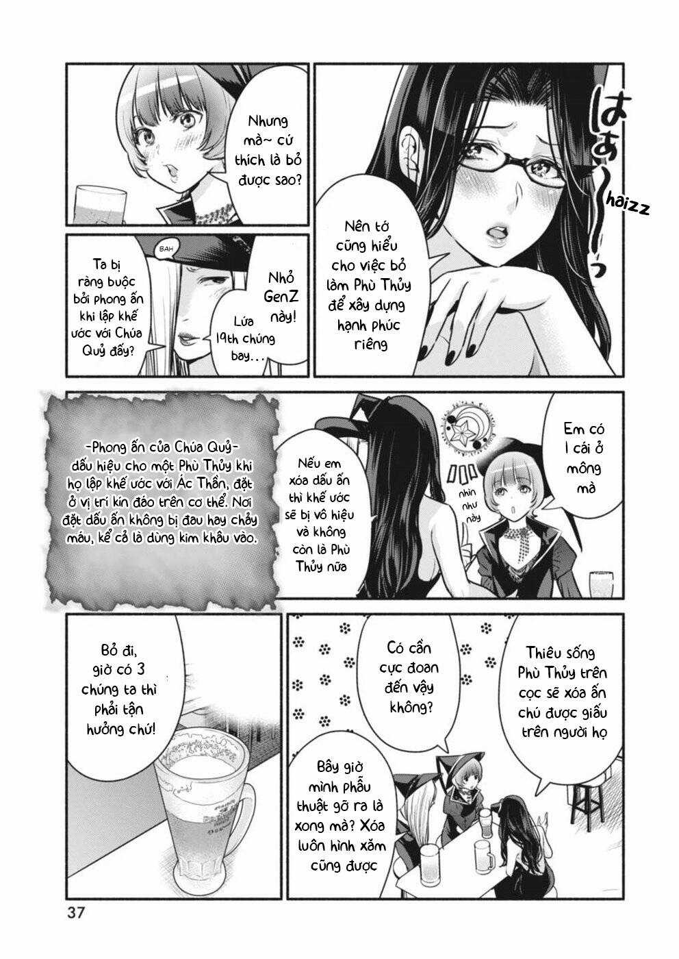 Majo Wa Mioji Kara Chapter 4 trang 8