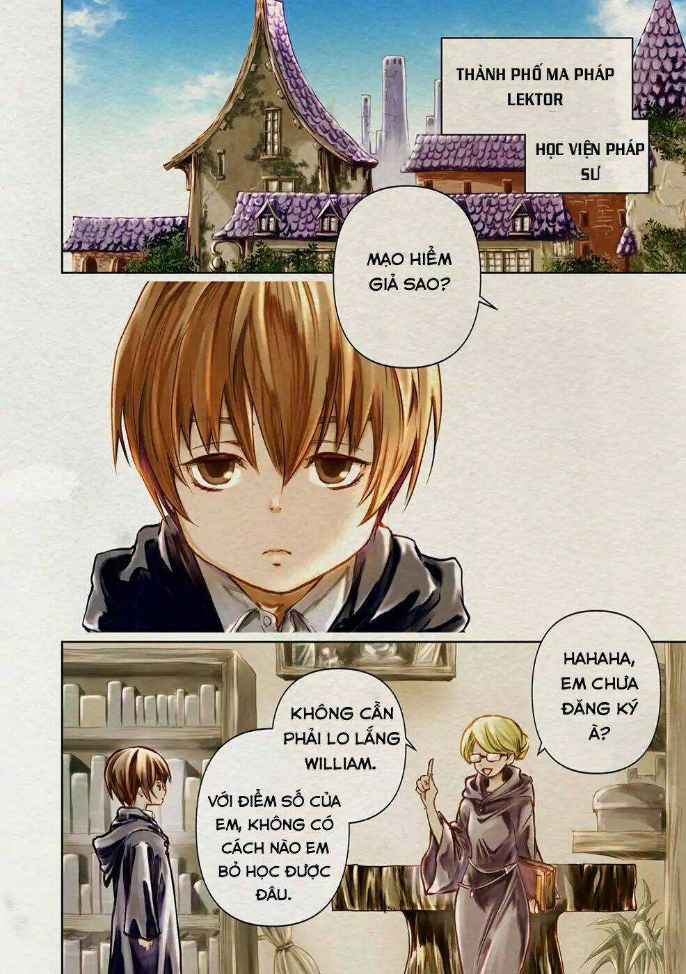 Majutsugakuin Wo Shuseki De Sotsugyou Shita Ore Ga Boukensha Wo Hajimeru No Wa Sonna Ni Okashii Daro Chapter 1 trang 2