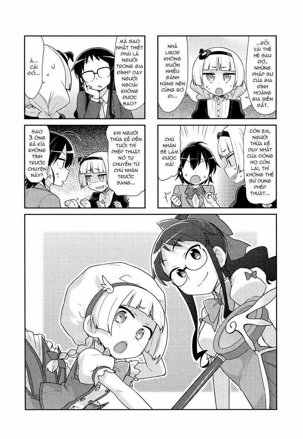 Majyo To Houki To Kurobuchi Megane Chapter 43 trang 2
