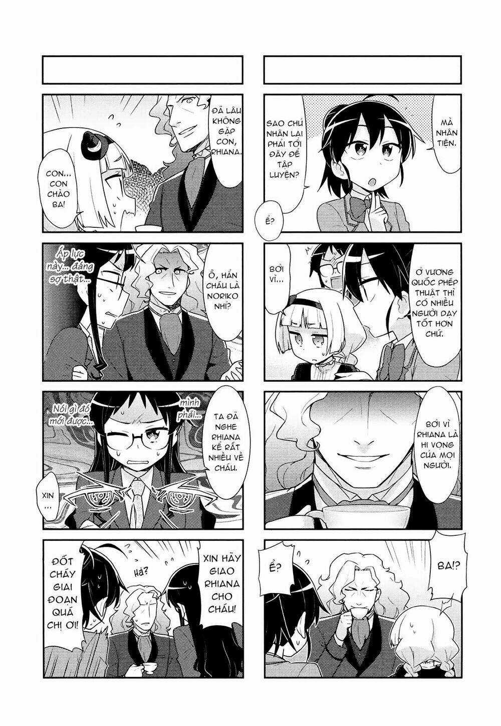 Majyo To Houki To Kurobuchi Megane Chapter 43 trang 3