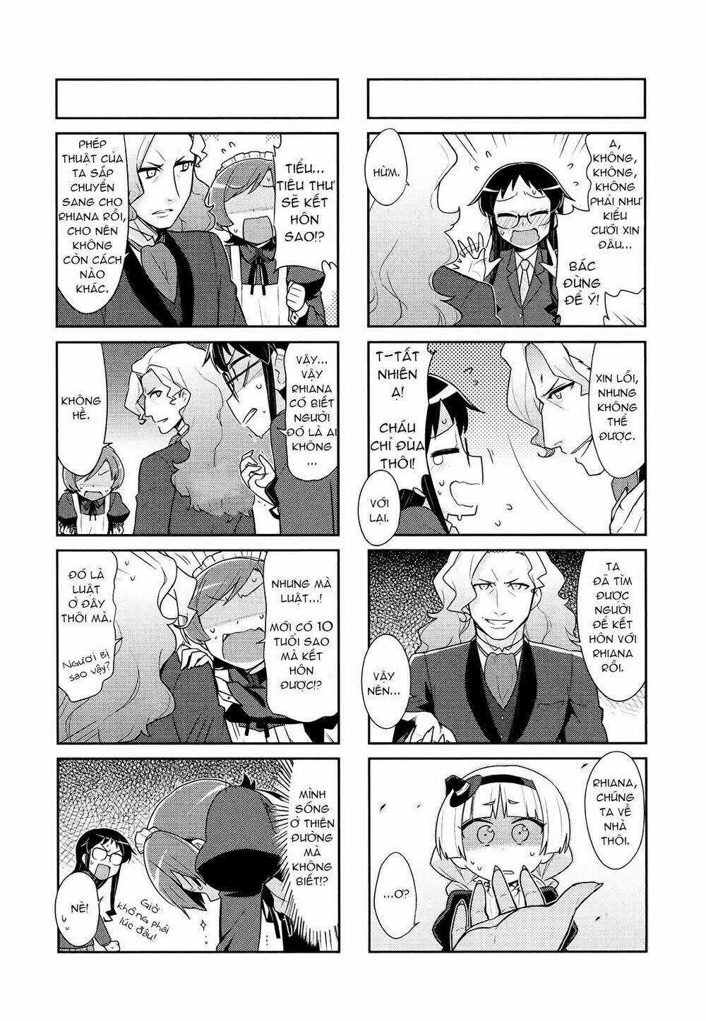 Majyo To Houki To Kurobuchi Megane Chapter 43 trang 4