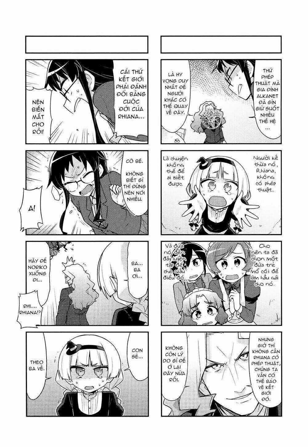 Majyo To Houki To Kurobuchi Megane Chapter 43 trang 6