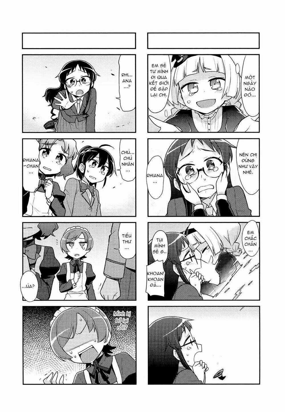Majyo To Houki To Kurobuchi Megane Chapter 43 trang 8