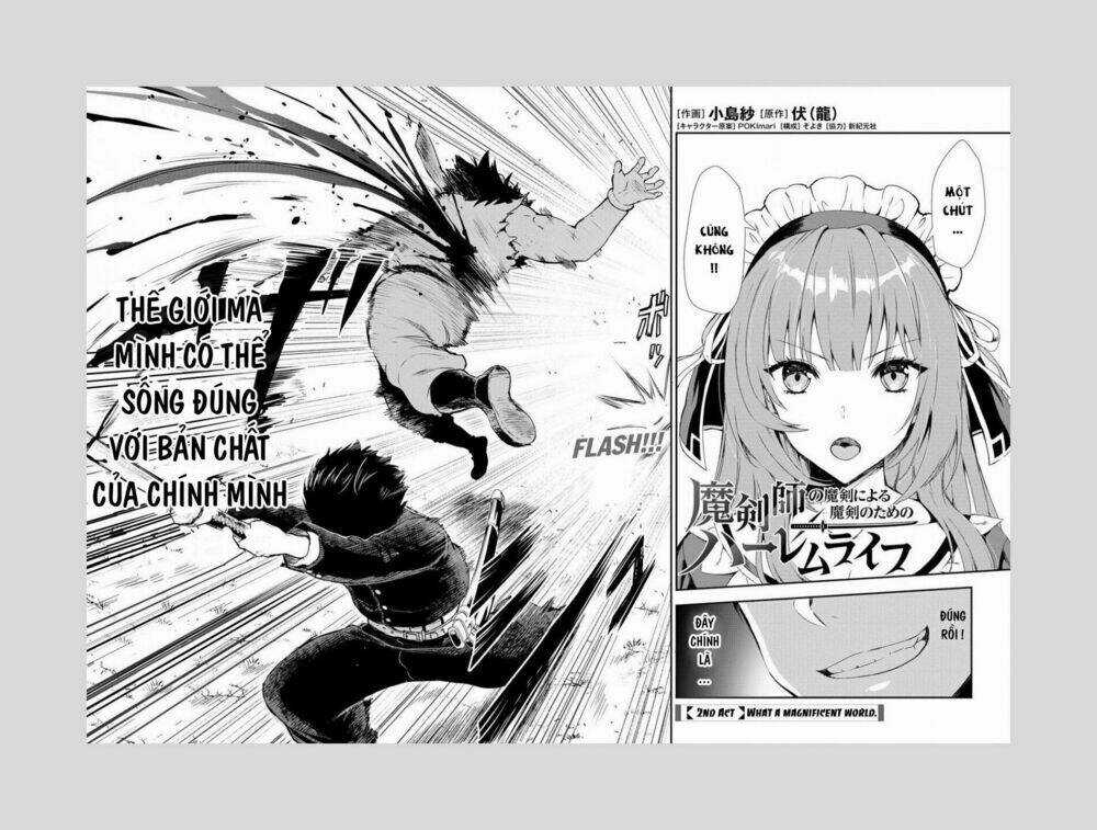 Makenshi No Maken Niyoru Maken No Tame No Harem Life Chapter 2 trang 3