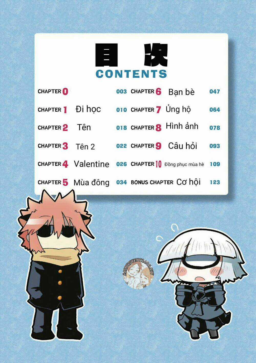 Mako-San Và Hachisuka-Kun Chapter 0 trang 3