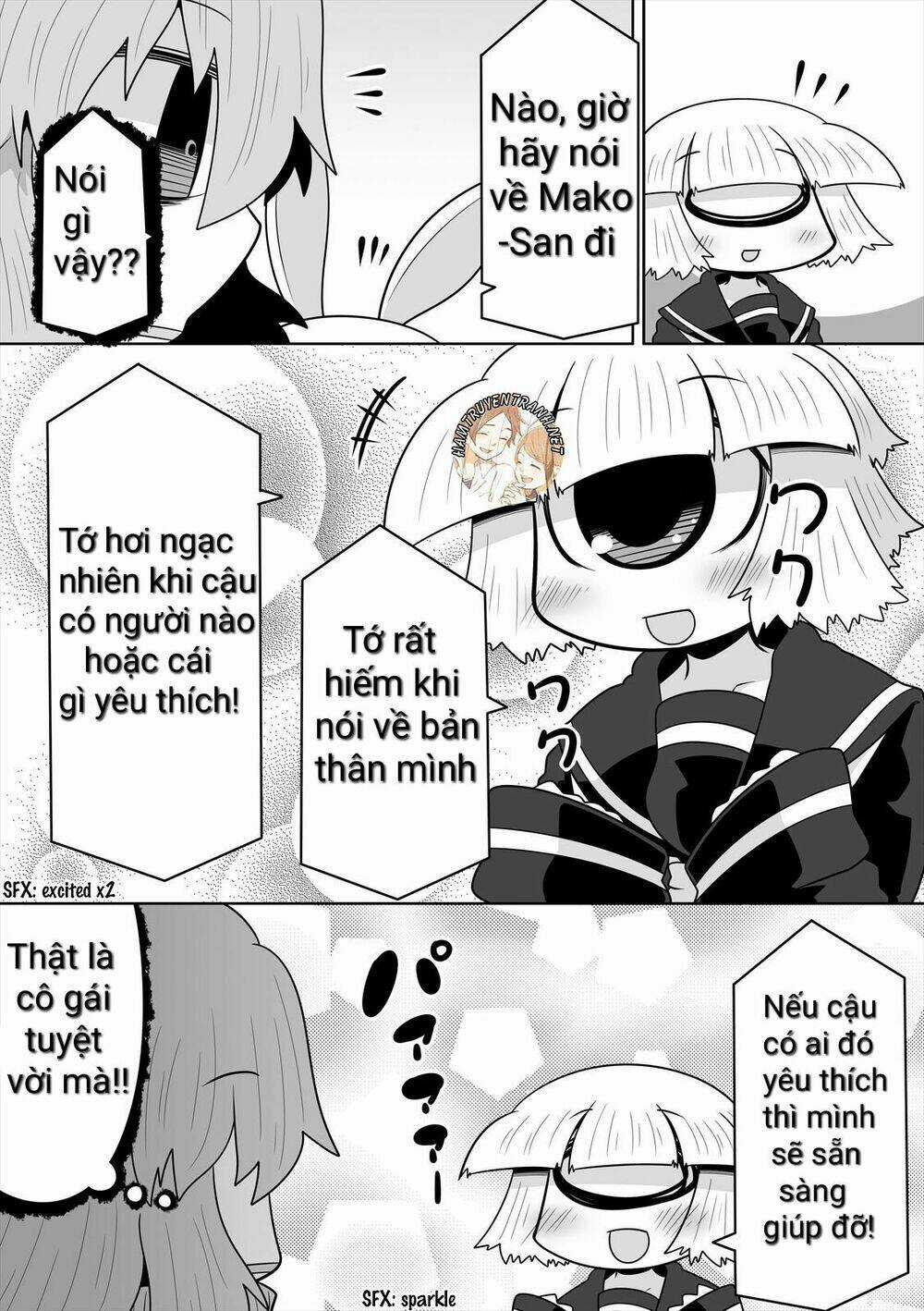 Mako-San Và Hachisuka-Kun Chapter 14.5 trang 4