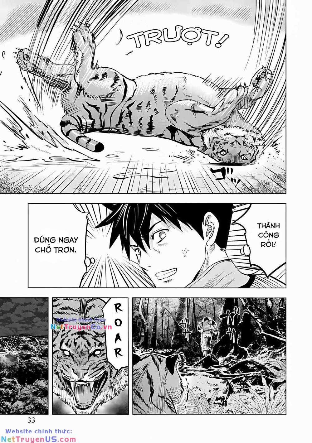 Makyo Seikatsu ~ Gakeppuchi Boken Sha Ga Hiki Komoru Ni Ha Hirosugiru Chapter 1.1 trang 10