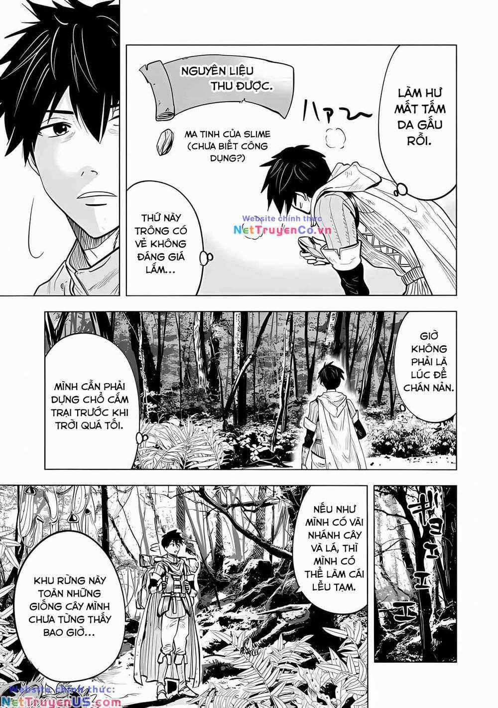 Makyo Seikatsu ~ Gakeppuchi Boken Sha Ga Hiki Komoru Ni Ha Hirosugiru Chapter 1.1 trang 2