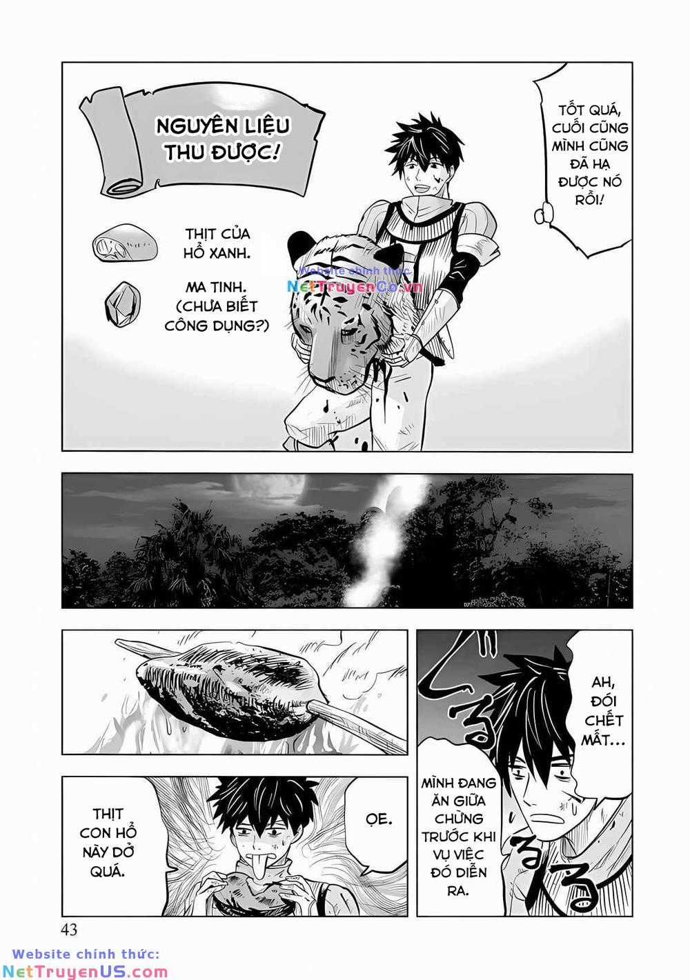 Makyo Seikatsu ~ Gakeppuchi Boken Sha Ga Hiki Komoru Ni Ha Hirosugiru Chapter 1.1 trang 20