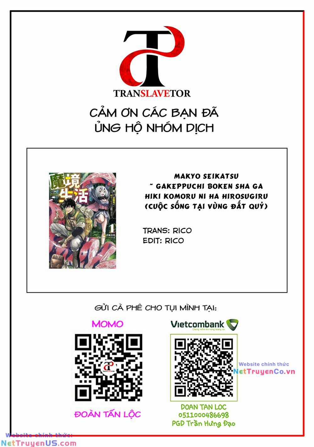 Makyo Seikatsu ~ Gakeppuchi Boken Sha Ga Hiki Komoru Ni Ha Hirosugiru Chapter 1.1 trang 23