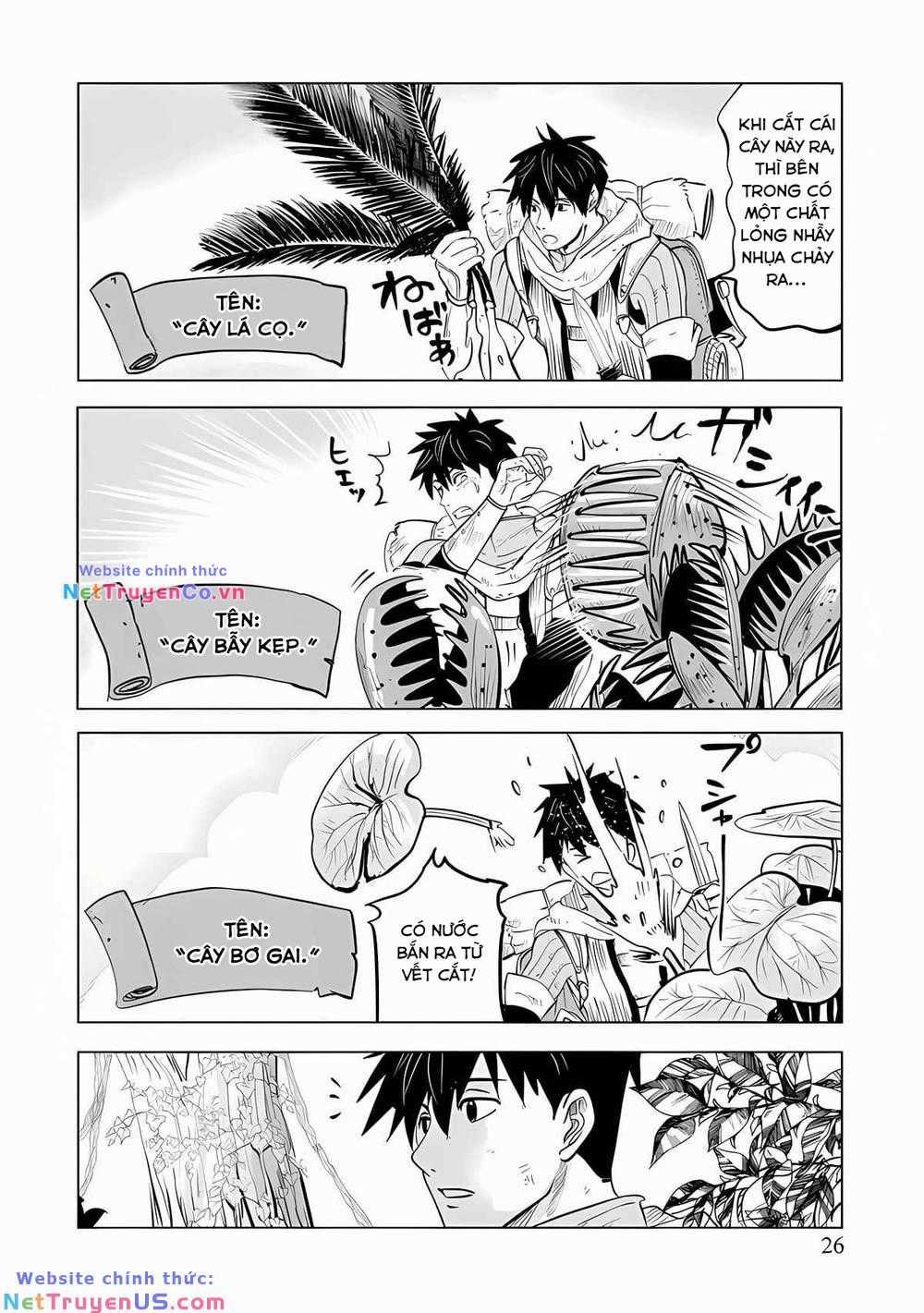 Makyo Seikatsu ~ Gakeppuchi Boken Sha Ga Hiki Komoru Ni Ha Hirosugiru Chapter 1.1 trang 3